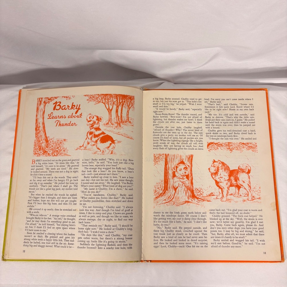 Barky and His Friends 1952 First Printing Georgia Tucker Smith Vintage Dog Book - Picture 5 of 8